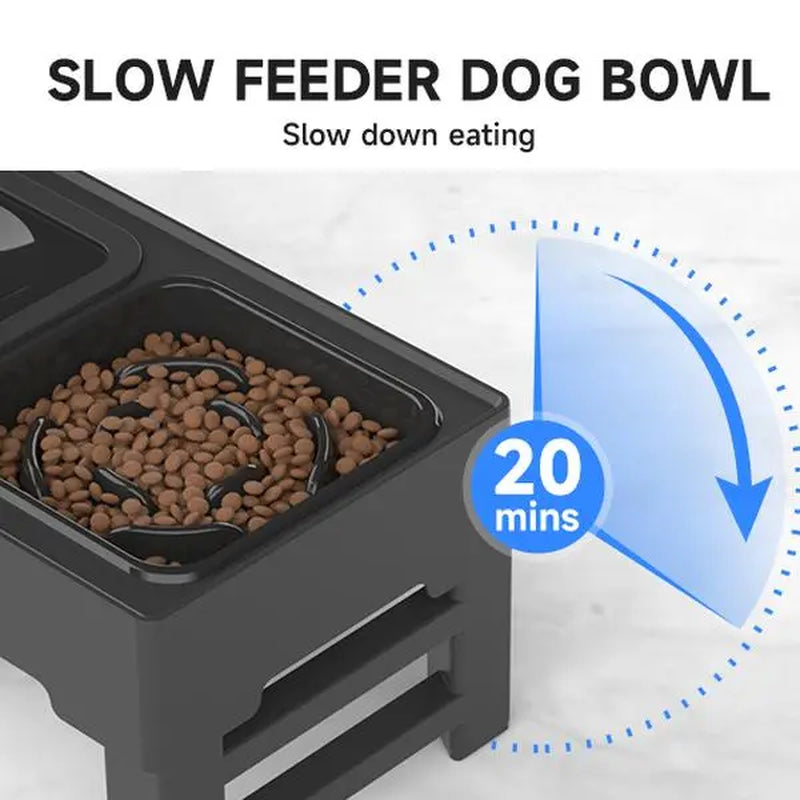 Puphaus Elevated Dog Bowls