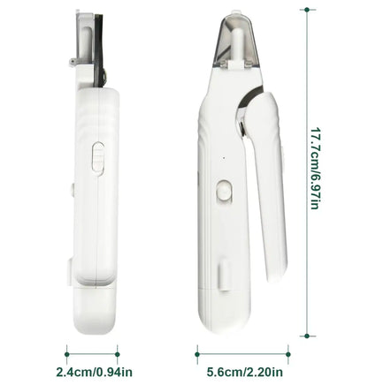 Puphaus 2-In-1 Pet Nail Clipper and Grinder