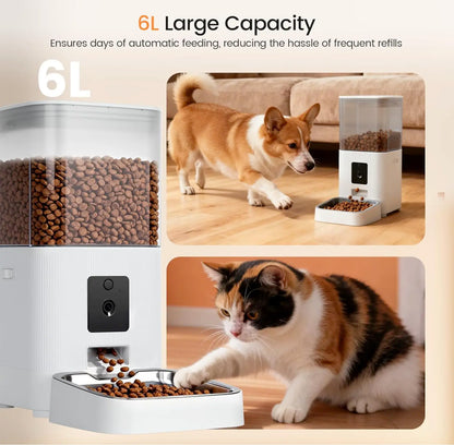 Puphaus Smart Automatic Pet Feeder with Camera