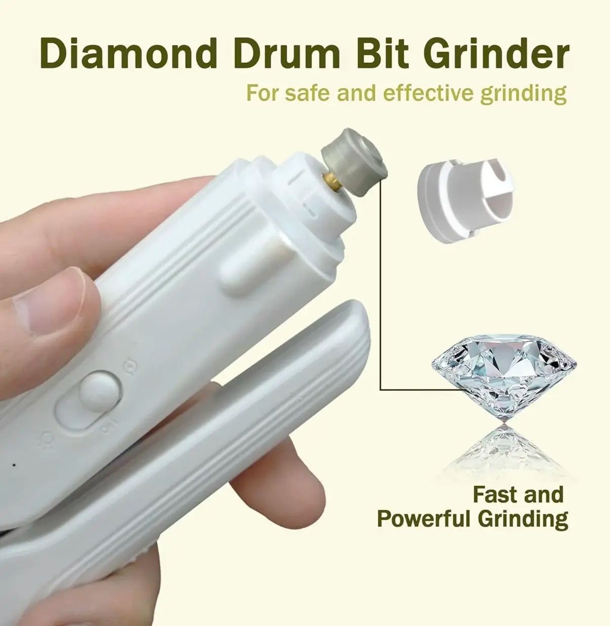 Puphaus 2-In-1 Pet Nail Clipper and Grinder
